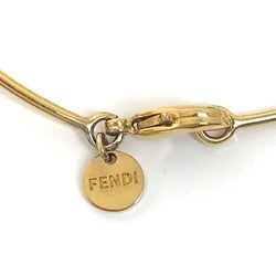 FENDI F is bracelet bangle metal ladies gold