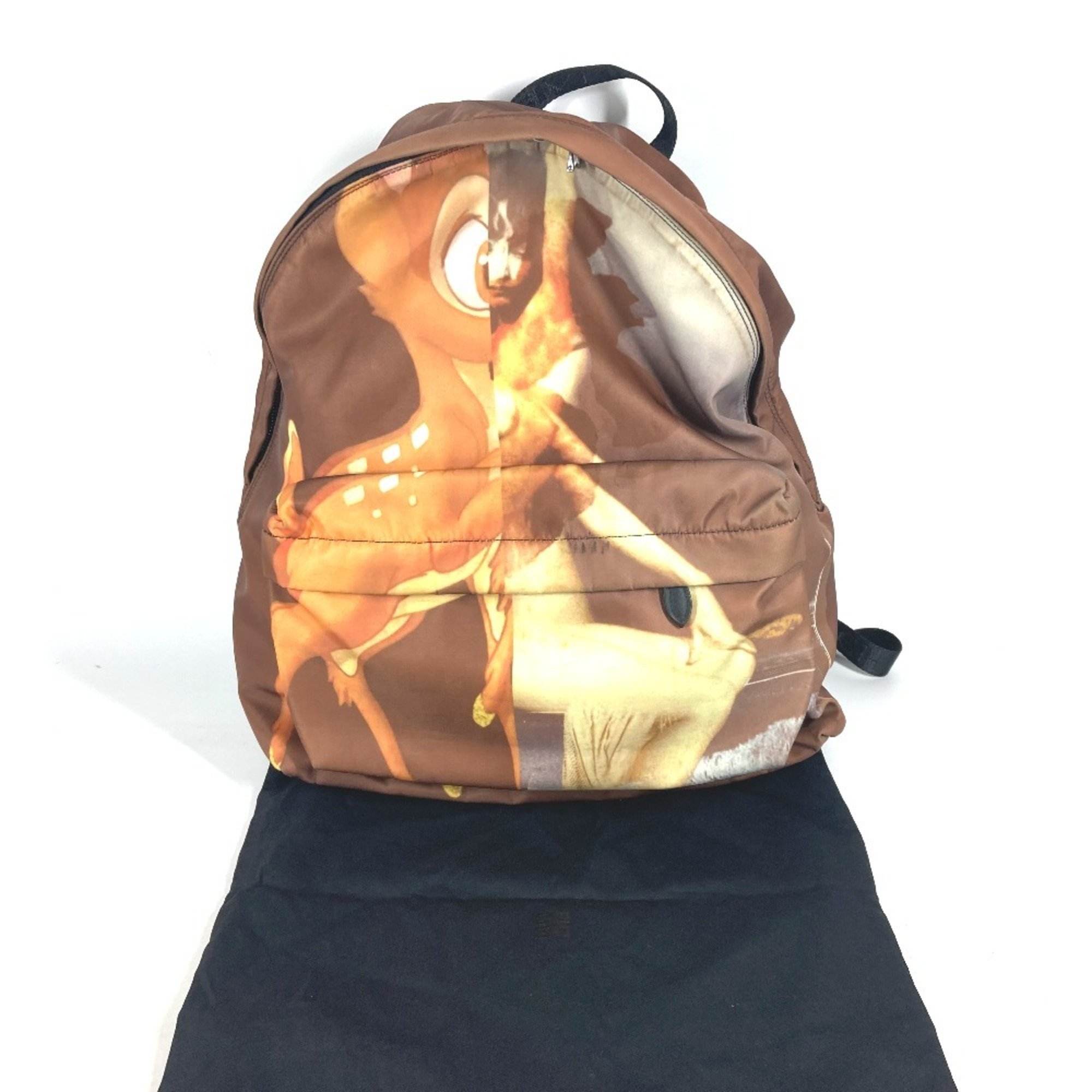 Givenchy Bambi Women's Nylon Backpack Brown