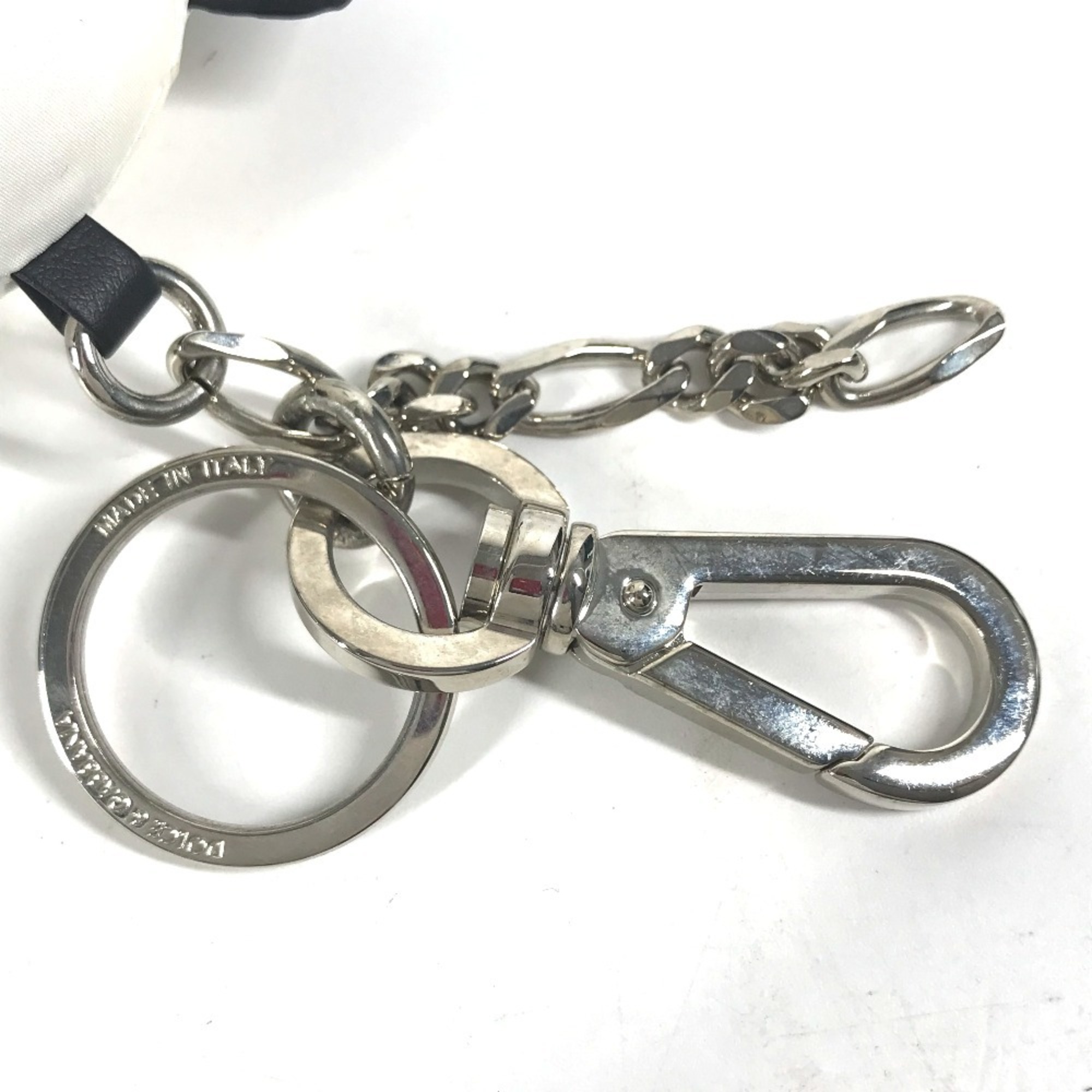 DOLCE&GABBANA Dolce & Gabbana Panda Jujutsu Kaisen Collaboration Bag Charm Keychain Nylon Men's White