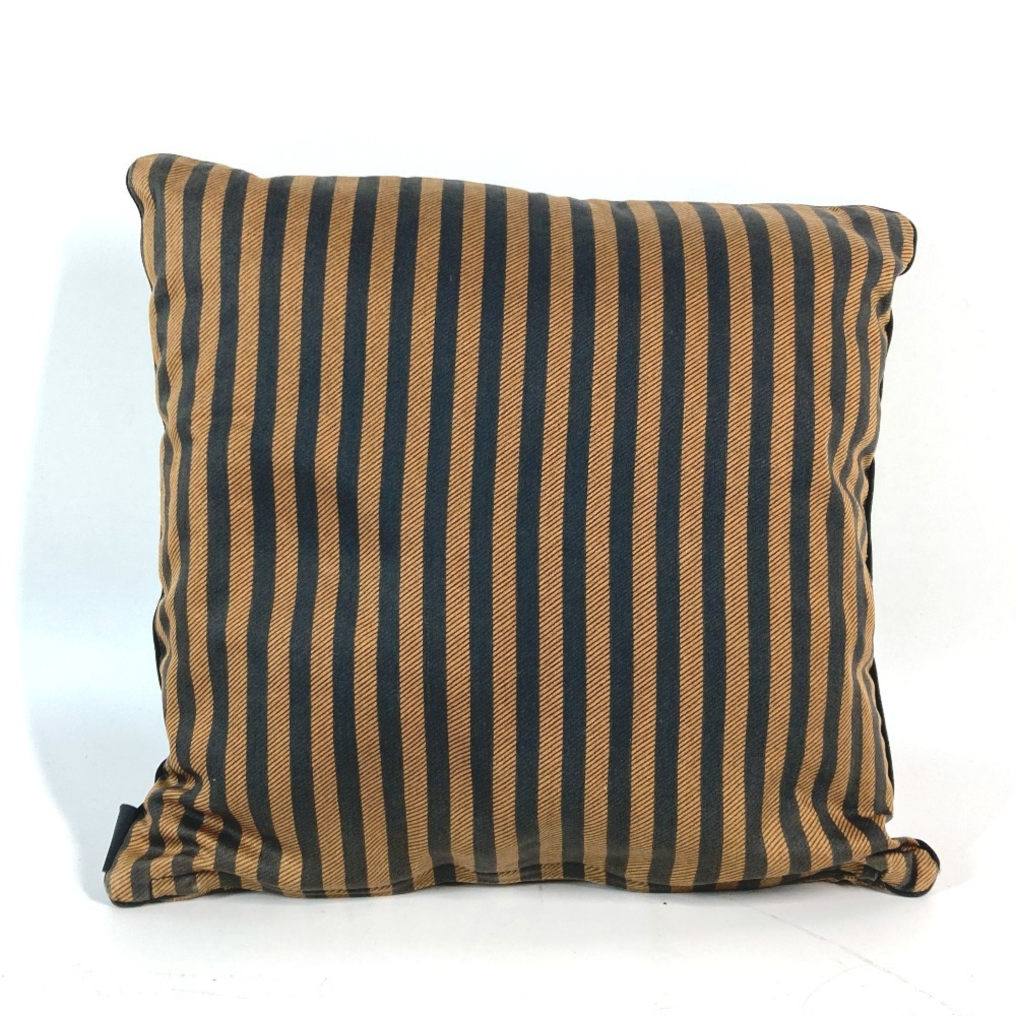 FENDI Zucca & Pecan Pillow, Silk, Cushion, Women's, Brown