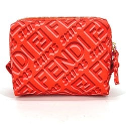 FENDI 8N0179 SKIMS collaboration pouch nylon women's red