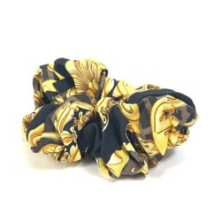 FENDI Versace collaboration VERSACE Fendace FENDACE hair elastic scrunchie silk ladies brown