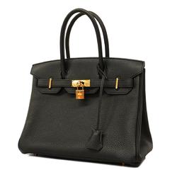 Hermes handbag Birkin 30 U stamp Togo black ladies