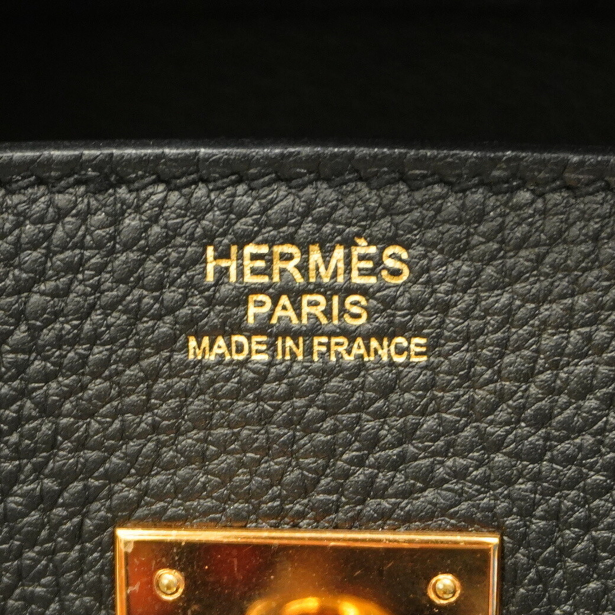 Hermes handbag Birkin 30 U stamp Togo black ladies