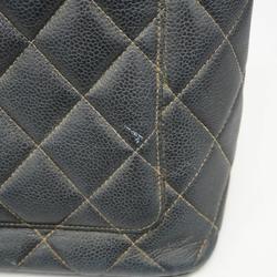 Chanel Tote Bag Reproduction Caviar Skin Black Women's