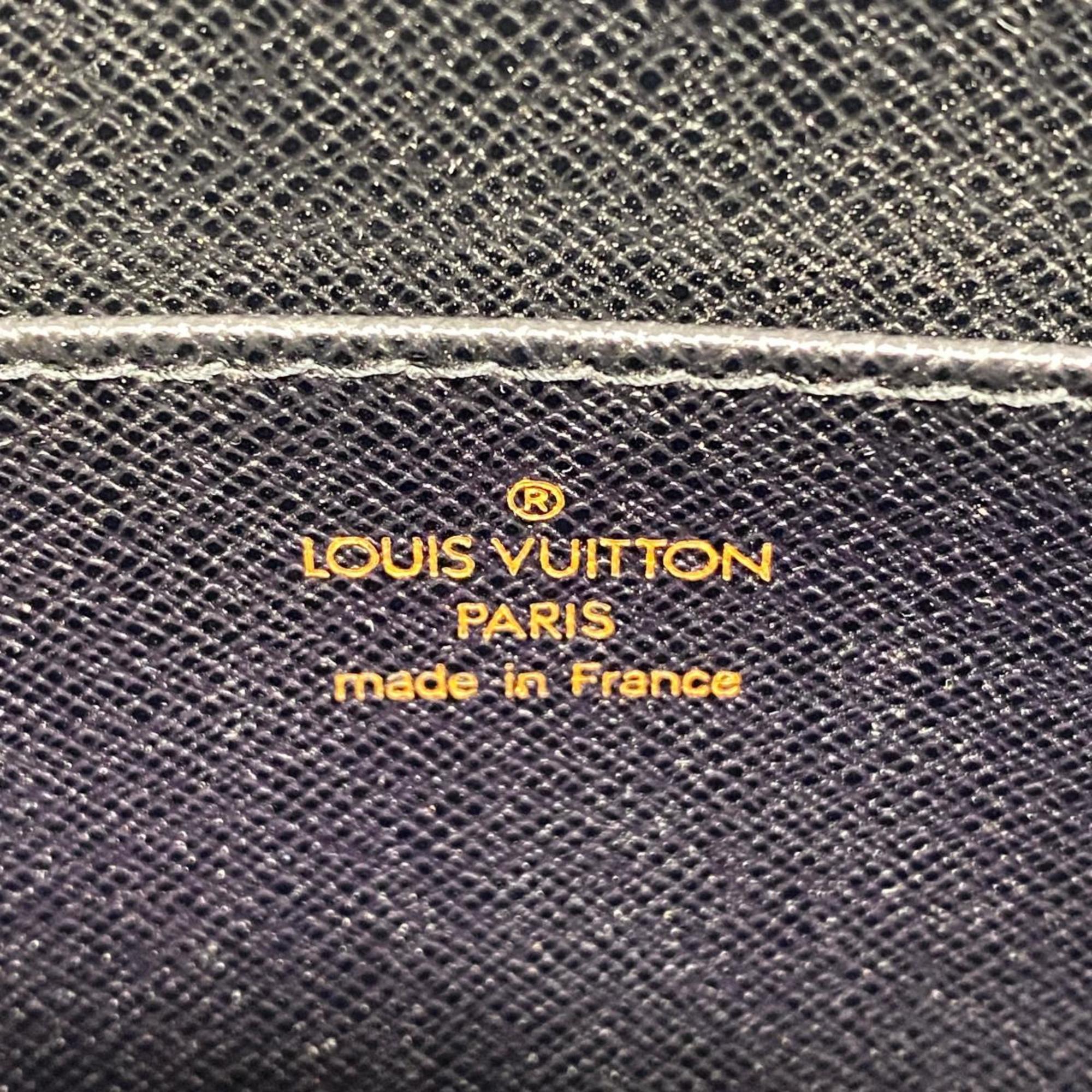 Louis Vuitton Clutch Bag Epi Pochette Homme M52522 Noir Men's Women's