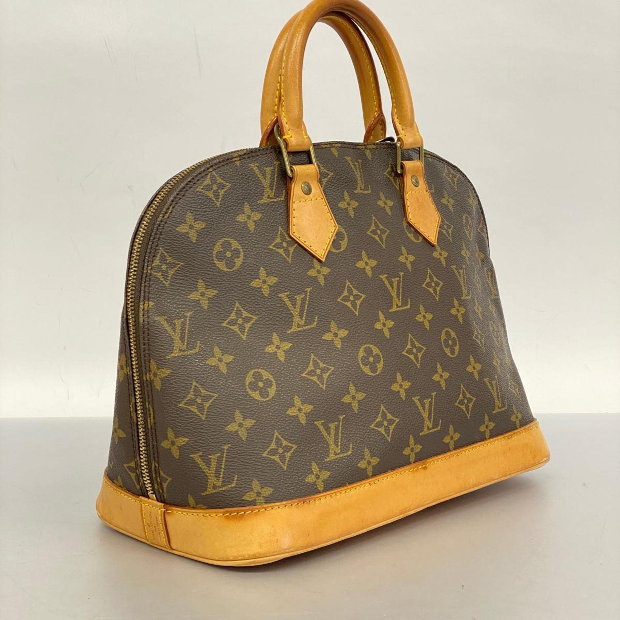 Louis Vuitton handbag Monogram Alma M51130 Brown ladies