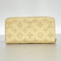 Louis Vuitton Long Wallet Mahina Zippy M61869 Ivory Men's Women's