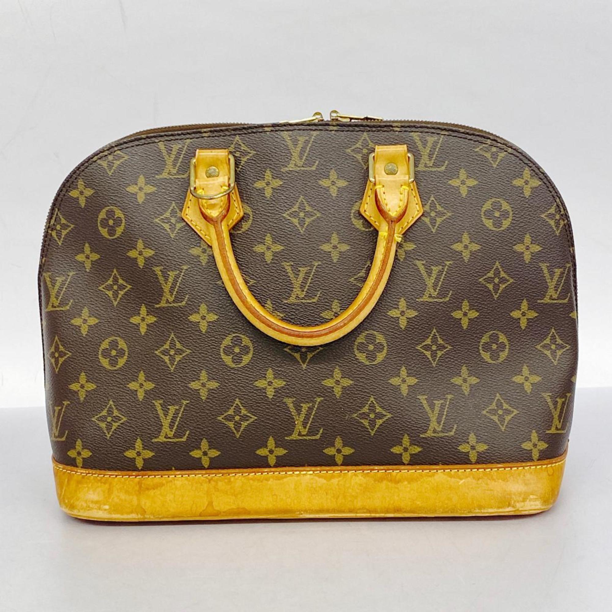 Louis Vuitton handbag Monogram Alma M51130 brown ladies