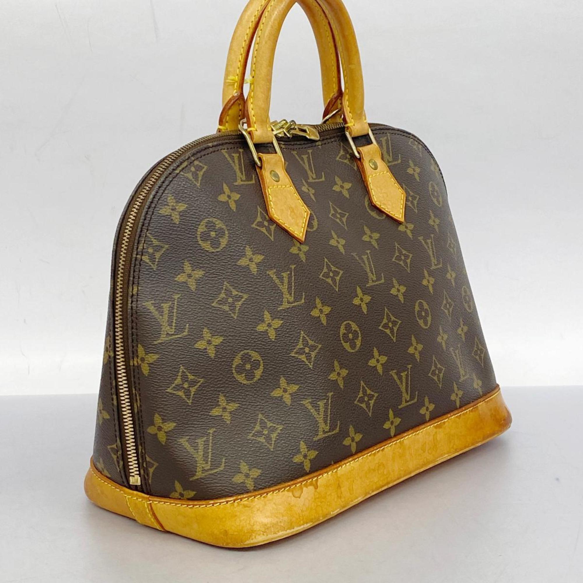 Louis Vuitton handbag Monogram Alma M51130 brown ladies