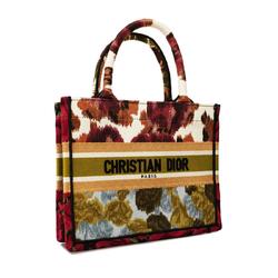 Christian Dior Tote Bag Book Canvas Multicolor Women's