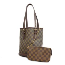 Louis Vuitton Tote Bag Damier Marais N42240 Ebene Ladies