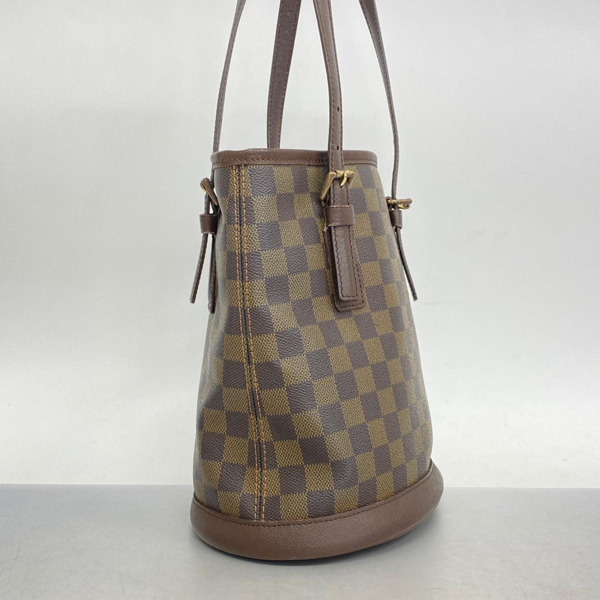 Louis Vuitton Tote Bag Damier Marais N42240 Ebene Ladies