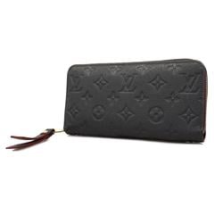 Louis Vuitton Long Wallet Monogram Empreinte Zippy M62121 Marine Rouge Ladies