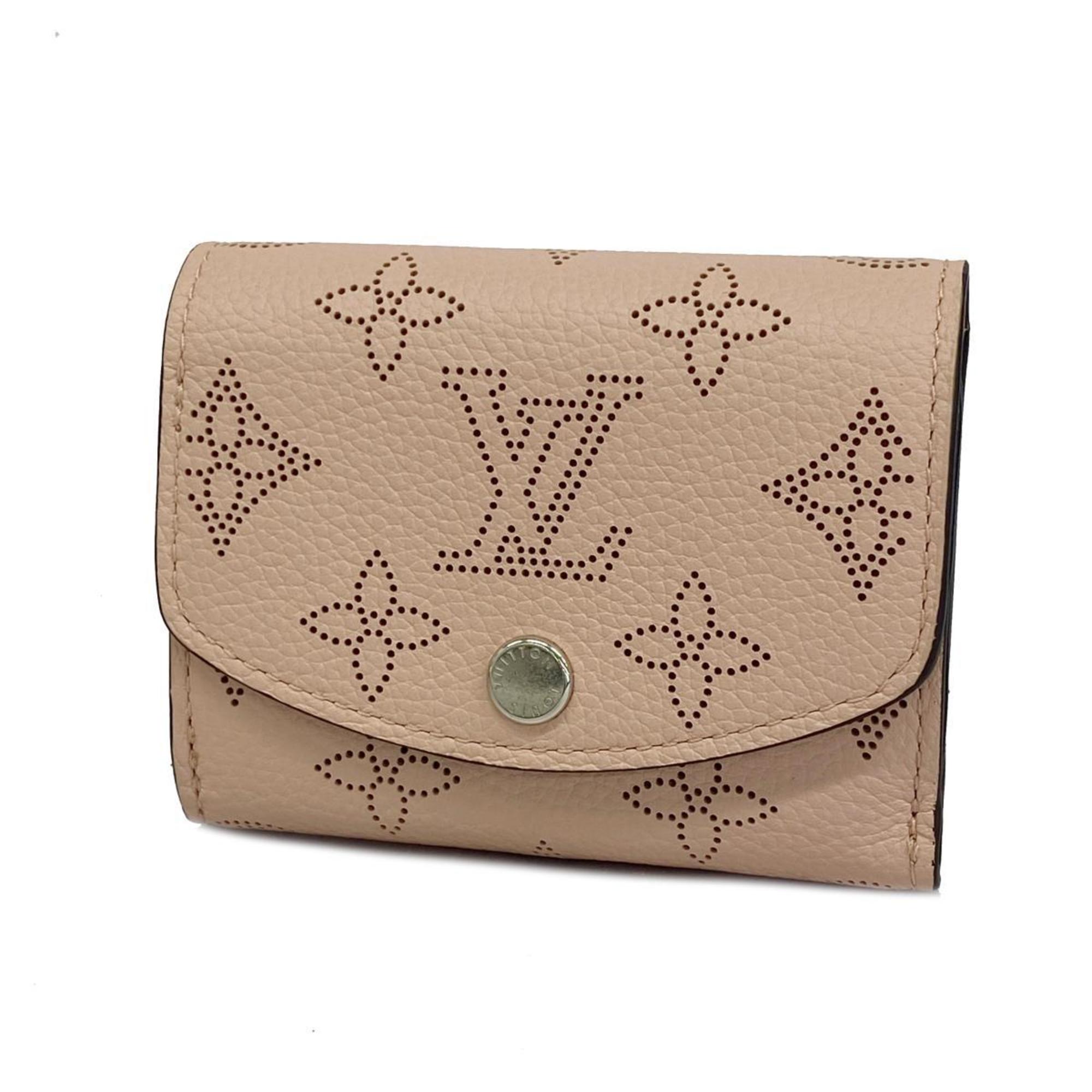 Louis Vuitton Tri-fold Wallet Mahina Portefeuille Iris XS M67499 Magnolia Ladies