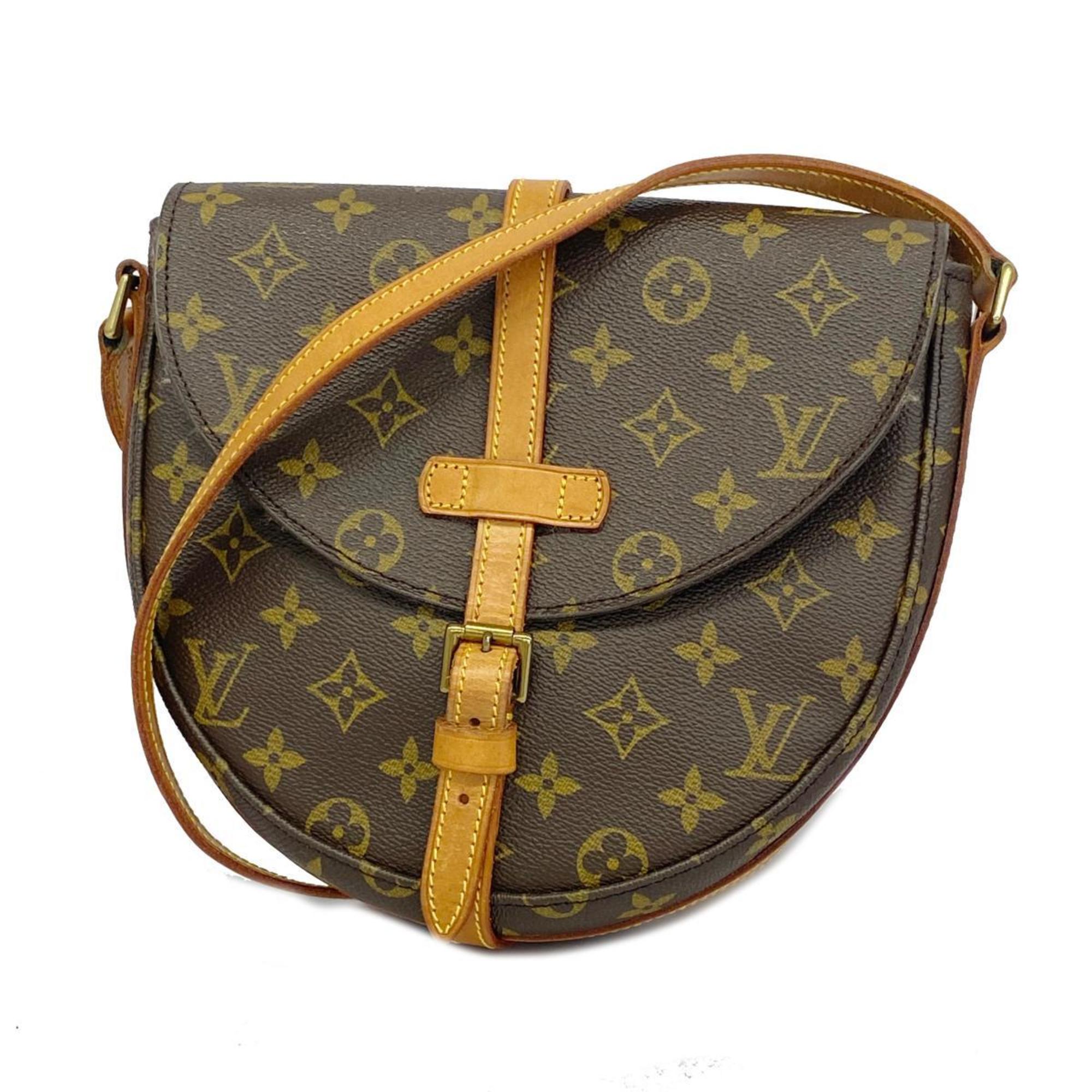 Louis Vuitton Shoulder Bag Monogram Shanti MM M51233 Brown Ladies