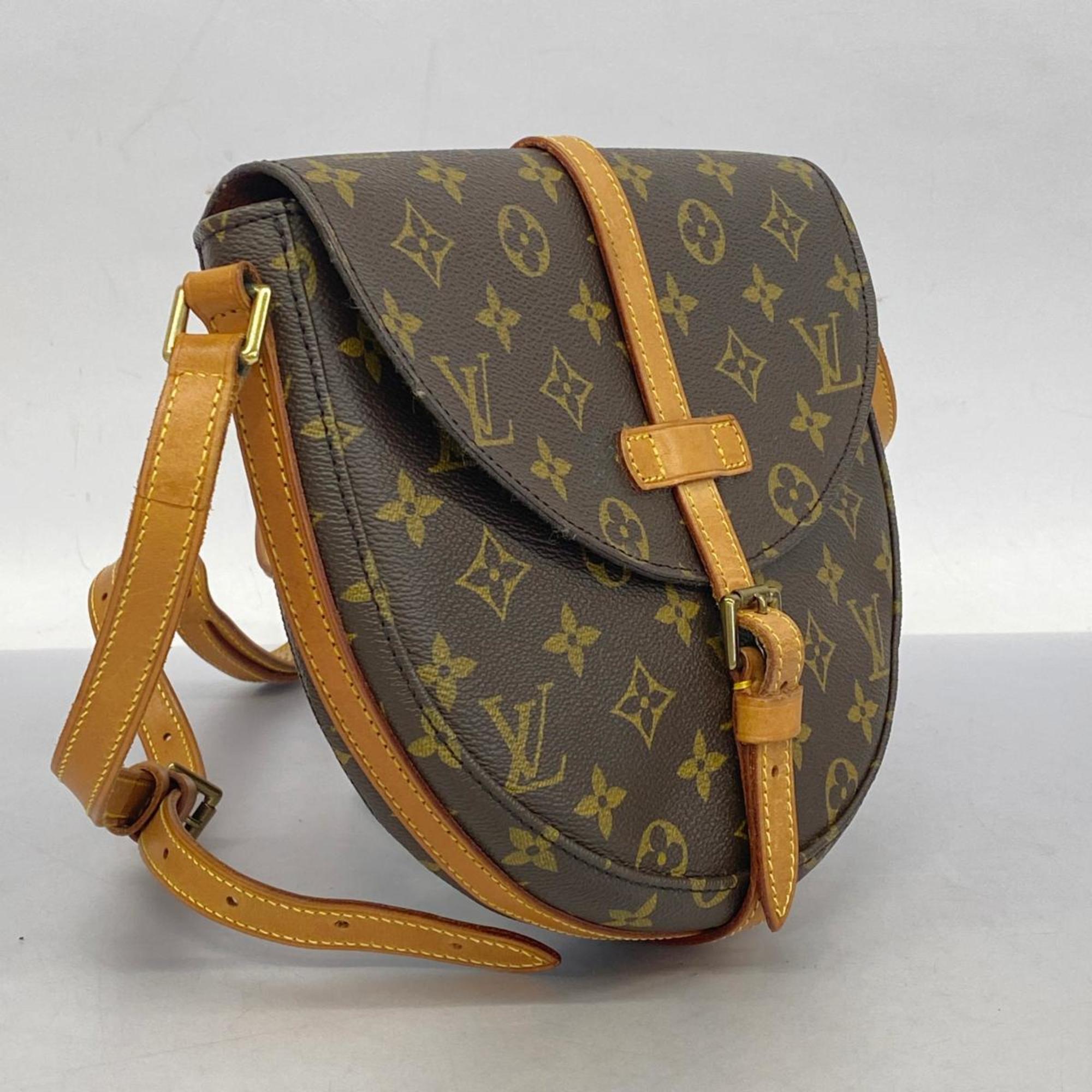 Louis Vuitton Shoulder Bag Monogram Shanti MM M51233 Brown Ladies