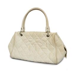 Chanel handbag, Matelasse, caviar skin, white, ladies