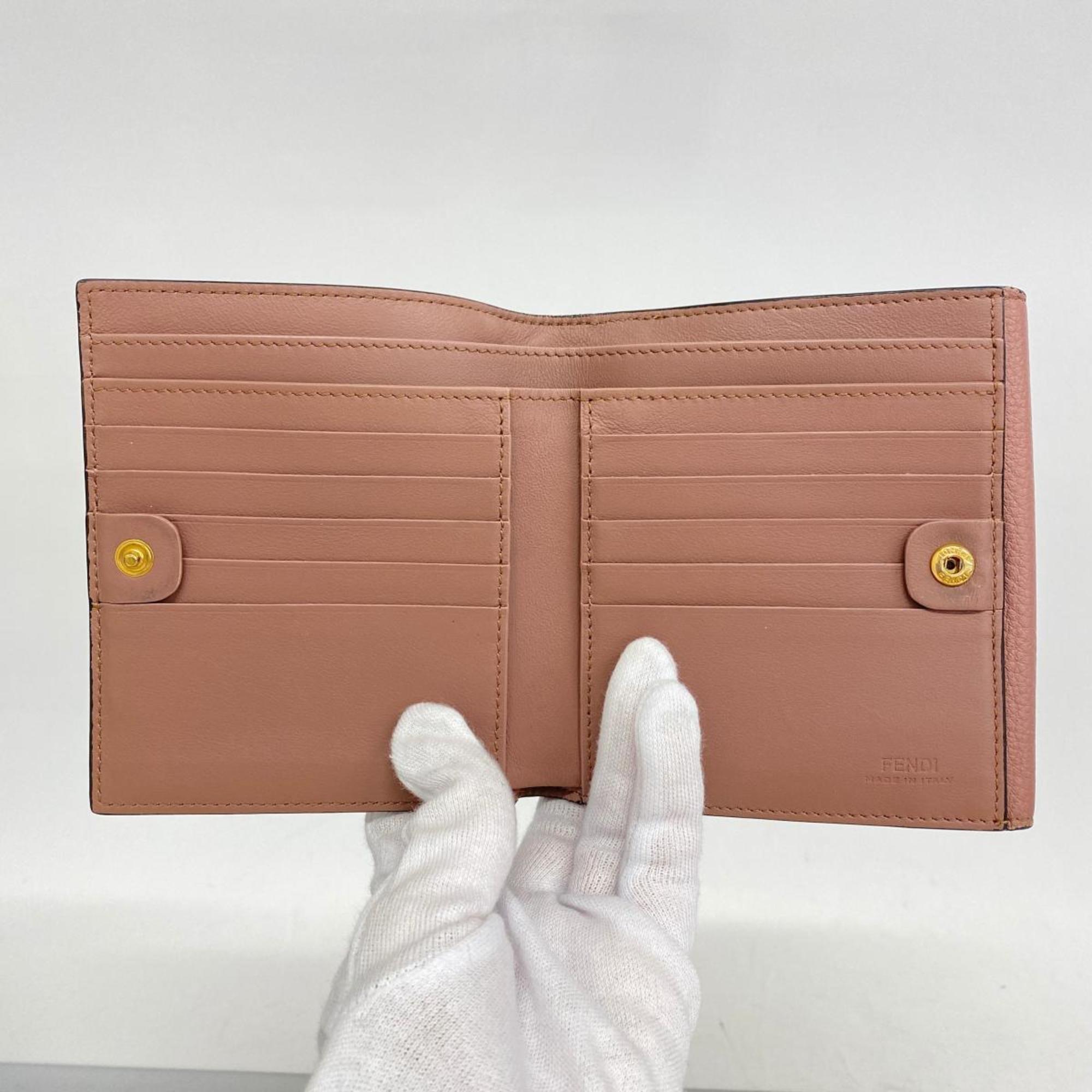 Fendi wallet leather pink ladies