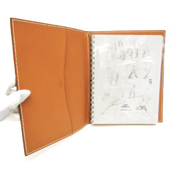 Hermes A5 Planner Cover Gold Semanier