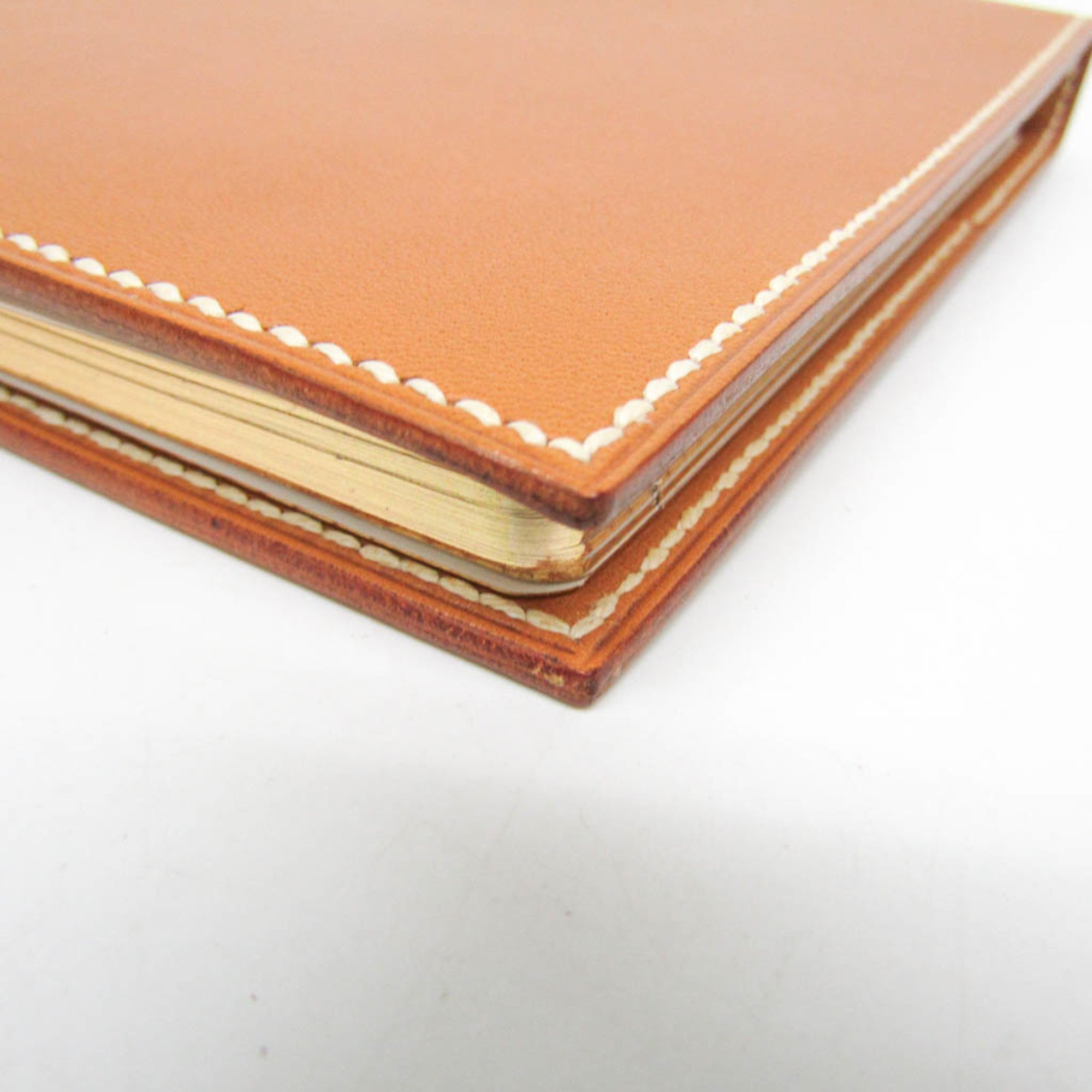 Hermes A5 Planner Cover Gold Semanier