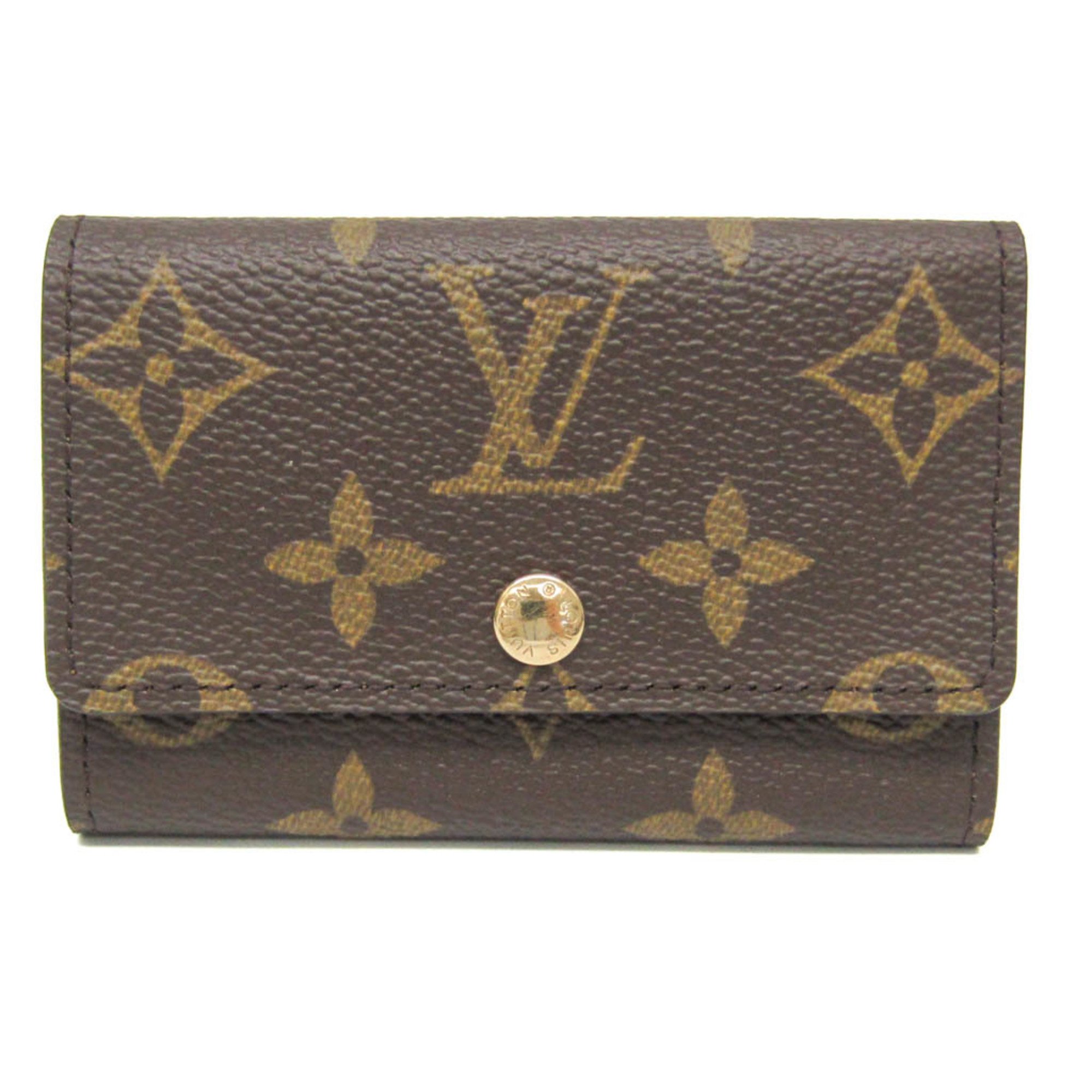 Louis Vuitton Monogram 6 Key Holder M62630 Women,Men Monogram Key Case Monogram