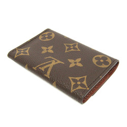 Louis Vuitton Monogram 6 Key Holder M62630 Women,Men Monogram Key Case Monogram