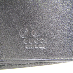 Gucci MicroGuccissima 150402 Women,Men Leather Key Case Black