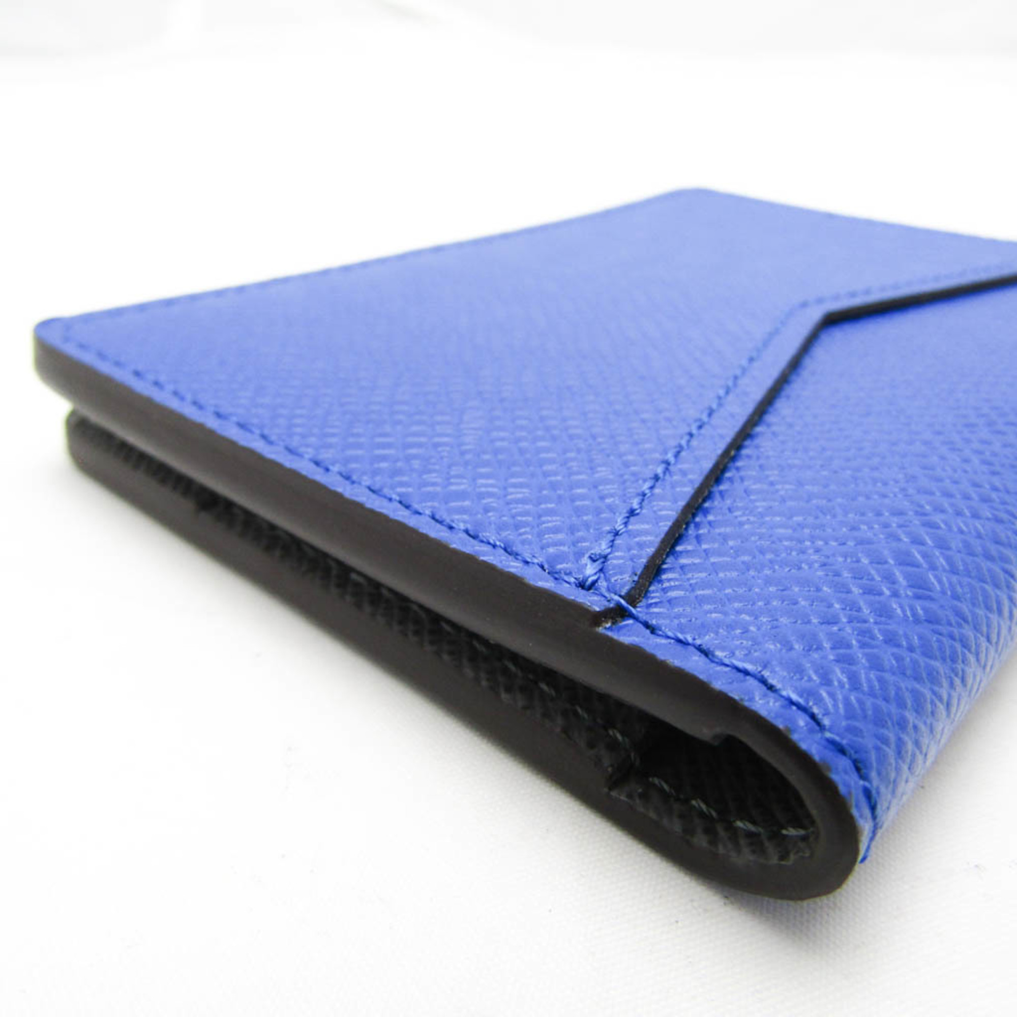 Louis Vuitton Taiga V Line Pocket Organizer M30790 Taiga Leather Card Case Blue