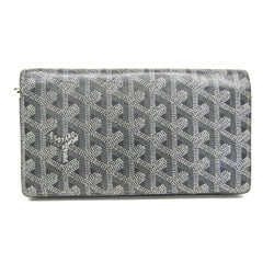 Goyard Richelieu Women's Canvas,Leather Long Wallet (bi-fold) Gray