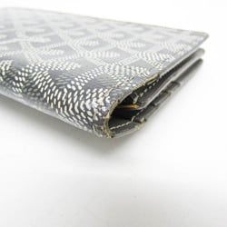 Goyard Richelieu Women's Canvas,Leather Long Wallet (bi-fold) Gray