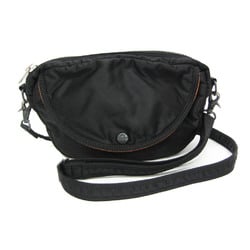 Porter Men,Women Nylon Shoulder Bag Black