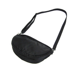 Porter Men,Women Nylon Shoulder Bag Black