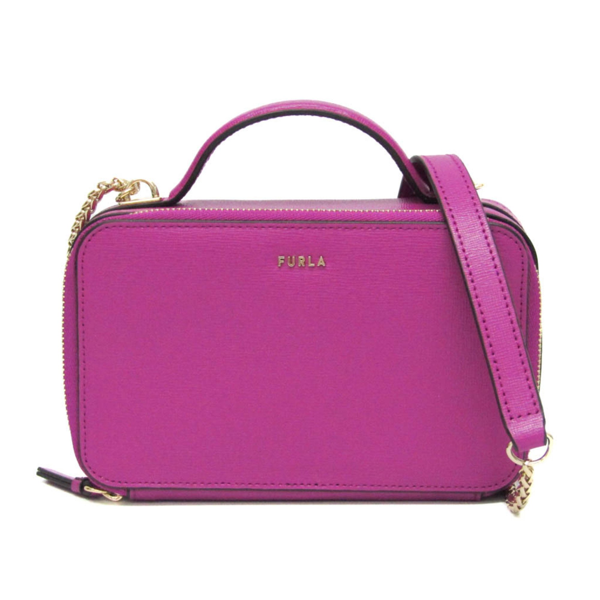 Furla BABYLON EAV9UNO Women's Leather Handbag,Shoulder Bag Pink