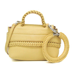 Tod's Women's Leather Handbag,Shoulder Bag Yellow