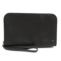 Cartier Pasha Men's Leather Clutch Bag Black