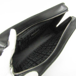 Cartier Pasha Men's Leather Clutch Bag Black