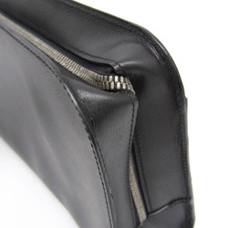 Cartier Pasha Men's Leather Clutch Bag Black