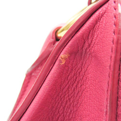 Miu Miu Madras RL0058 Women's Leather Handbag,Shoulder Bag Light Pink,Pink