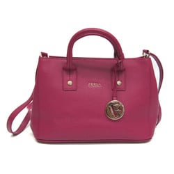 Furla Linda Mini G6846 Women's Leather Handbag,Shoulder Bag Pink