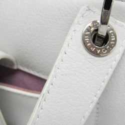 Bvlgari Bvlgari Bvlgari Women's Leather Handbag White