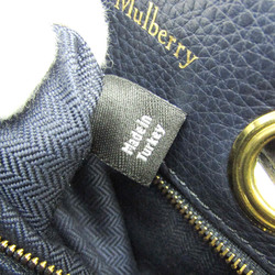 Mulberry Hampstead Women's Leather Studded Handbag,Shoulder Bag Navy