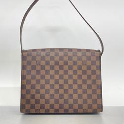 Louis Vuitton Shoulder Bag Damier Tribeca Carre N51161 Ebene Ladies