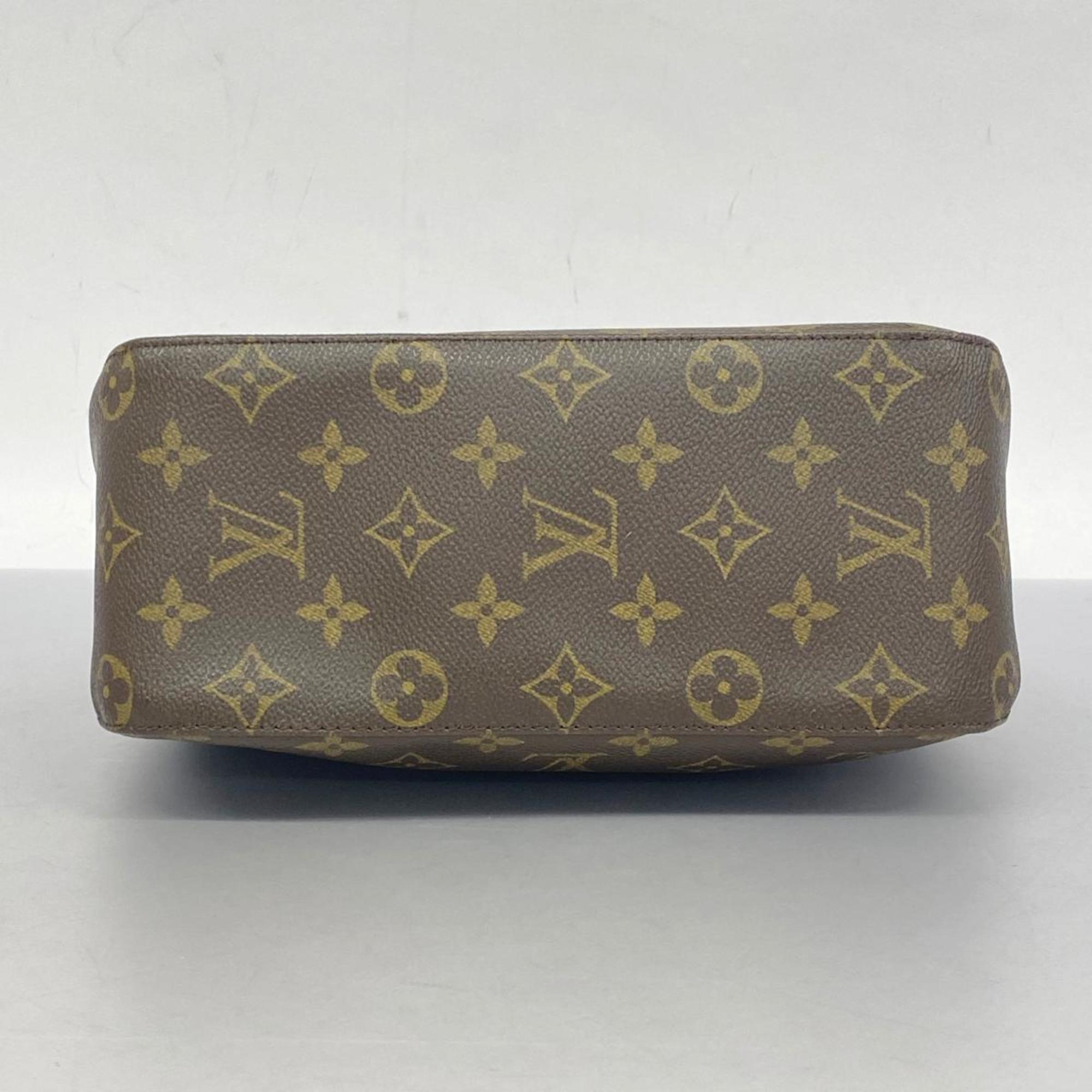 Louis Vuitton Shoulder Bag Monogram Looping MM M51146 Brown Women's