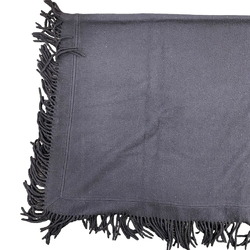 HERMES Blanket Black Unisex