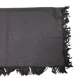 HERMES Blanket Black Unisex