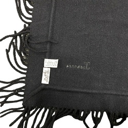 HERMES Blanket Black Unisex