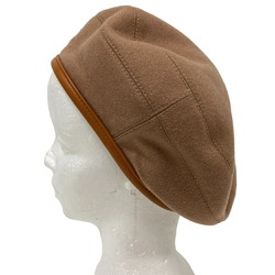 HERMES Serie Beret Brown Unisex