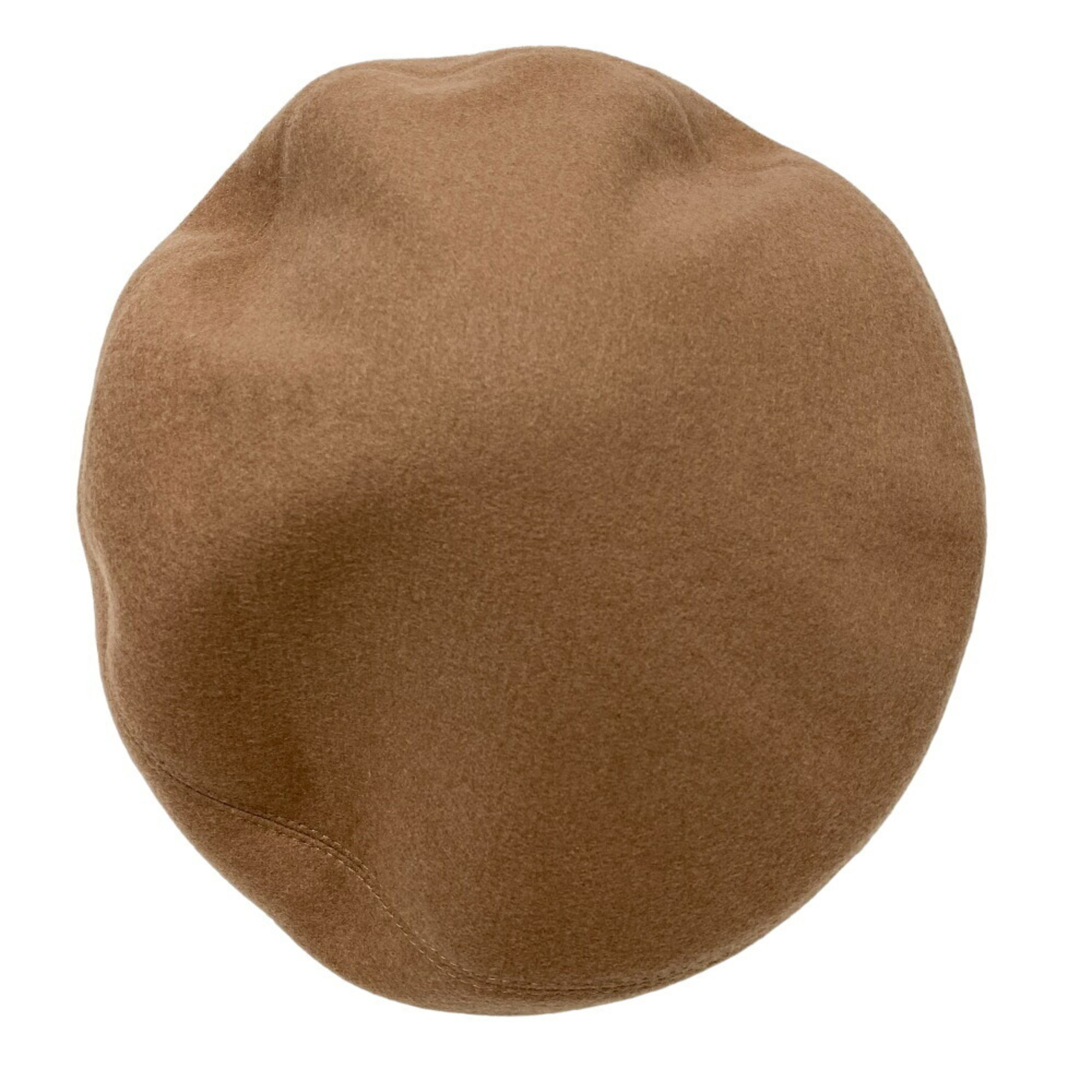 HERMES Serie Beret Brown Unisex