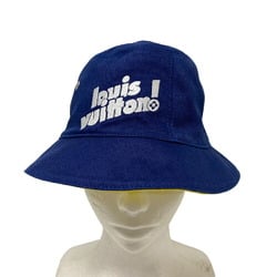 LOUIS VUITTON MP3123 Bonnet Everyday LV Bucket Hat, Blue, Unisex